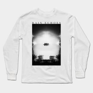 Rain Echoes - Herons Repeating Long Sleeve T-Shirt